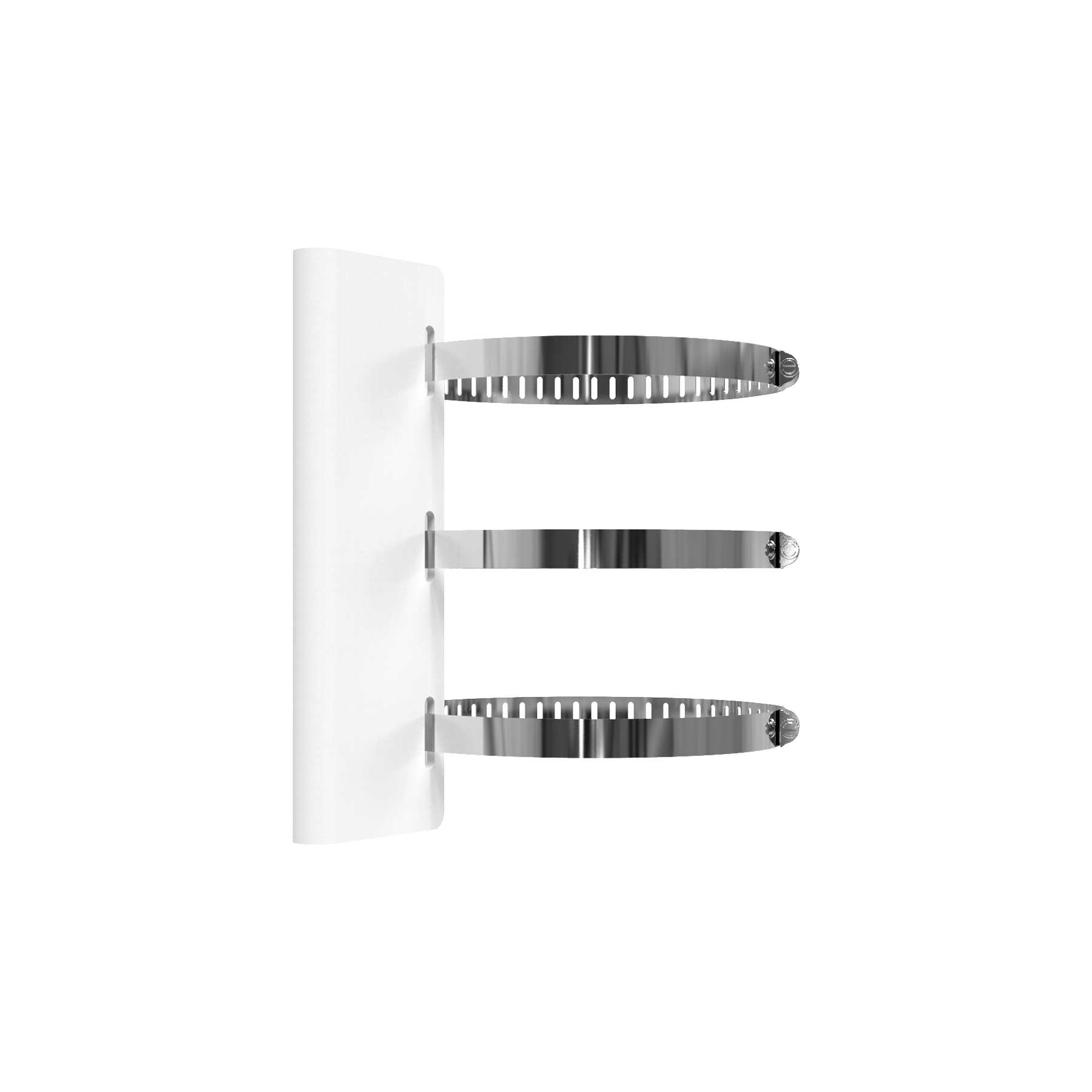 Pole Mount with Stainless Steel Straps for Solar-powered Camera - Image 5
