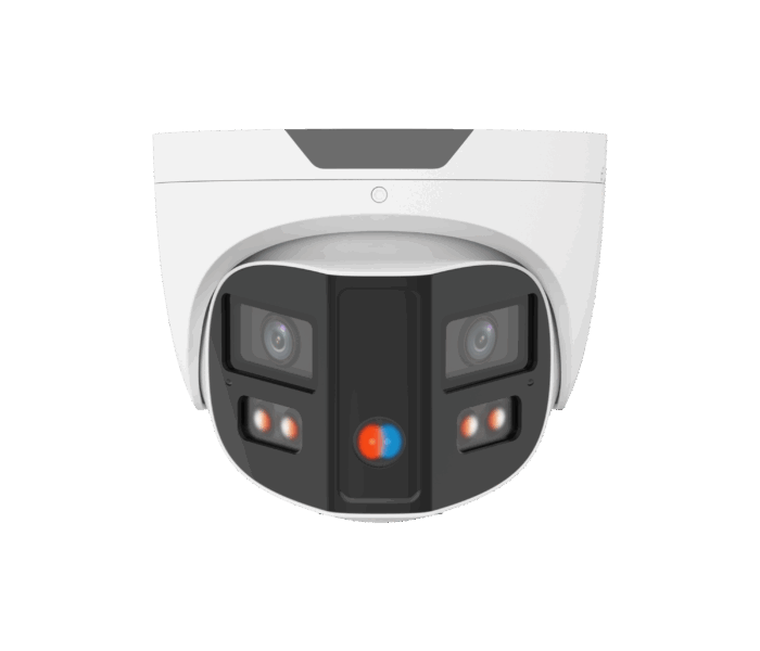 8MP Double-Light Alarm Binocular Eyeball Network Camera